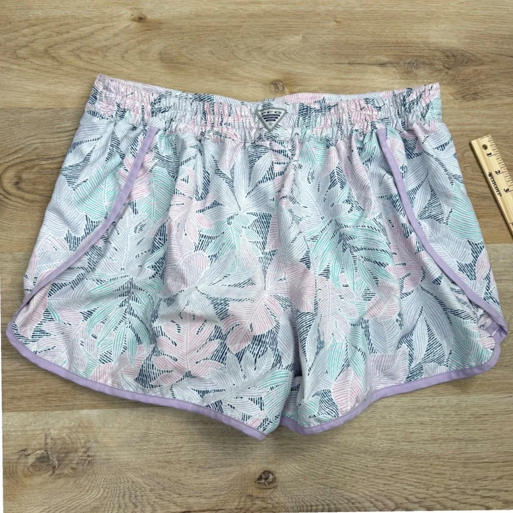 Columbia PFG Sandy River Shorts Women XL Purple